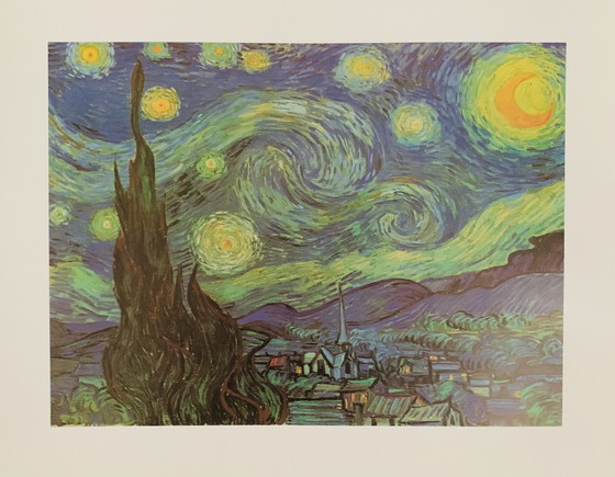 Image 1 of Vincent Van Gogh: "Starry Night, 1889."