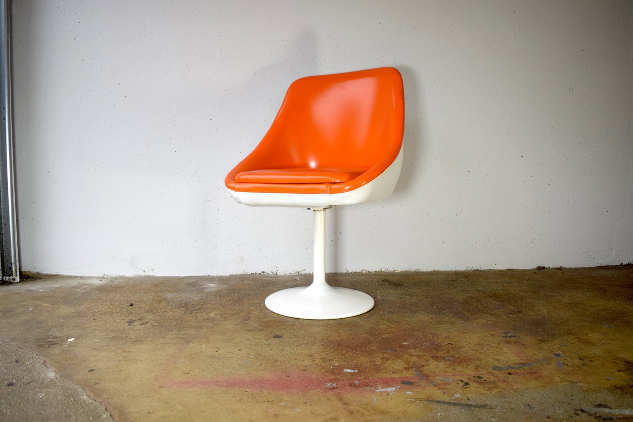 Original 70s Circle Chair Vintage 70's Mid Century Modern Bentwood