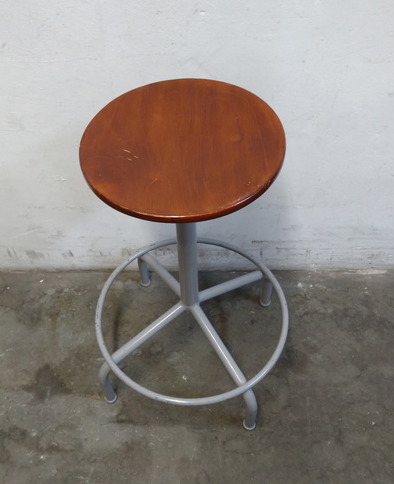 Image 1 of Industrial studio stool