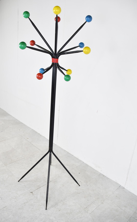 Image 1 of Mid century atomic coat stand