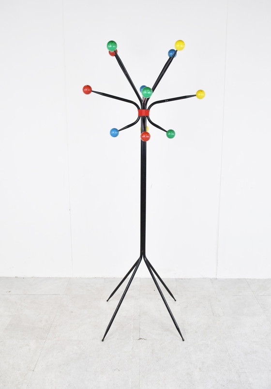 Image 1 of Mid century atomic coat stand