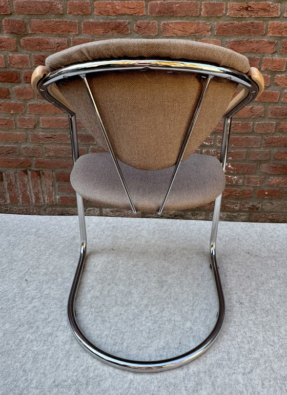 Image 1 of 3x Vintage Effezetta Chairs