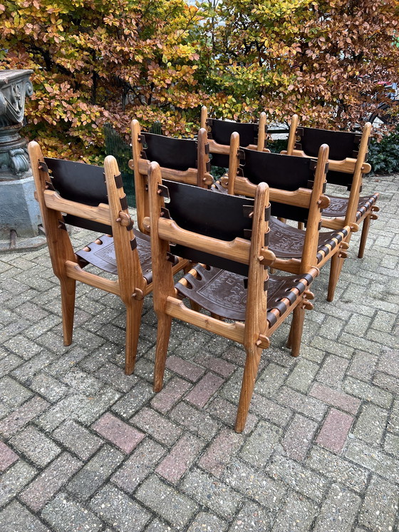 Image 1 of Chaises à manger Angel Pazmino, 1960