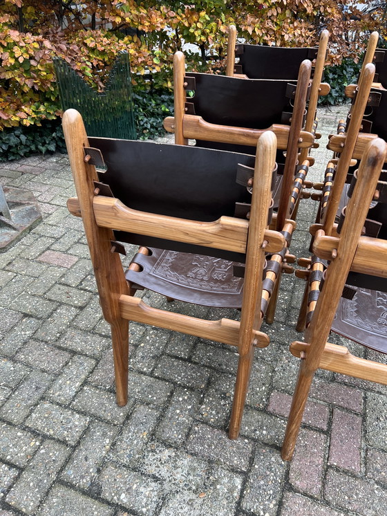 Image 1 of Chaises à manger Angel Pazmino, 1960