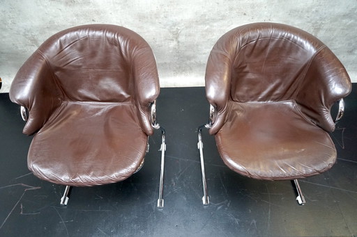 Dining chairs by Gastone Rinaldi for Rima, 1970s, Set of 2