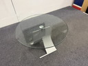 Rolf Benz coffee table glass