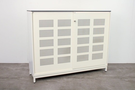 Image 1 of Ahrend acoustic sliding door cabinet