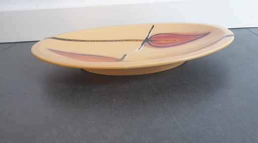 Jan Kamphuis, ceramic glazed dish