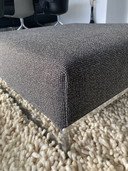 B&B italia solo chaise longue and footstool