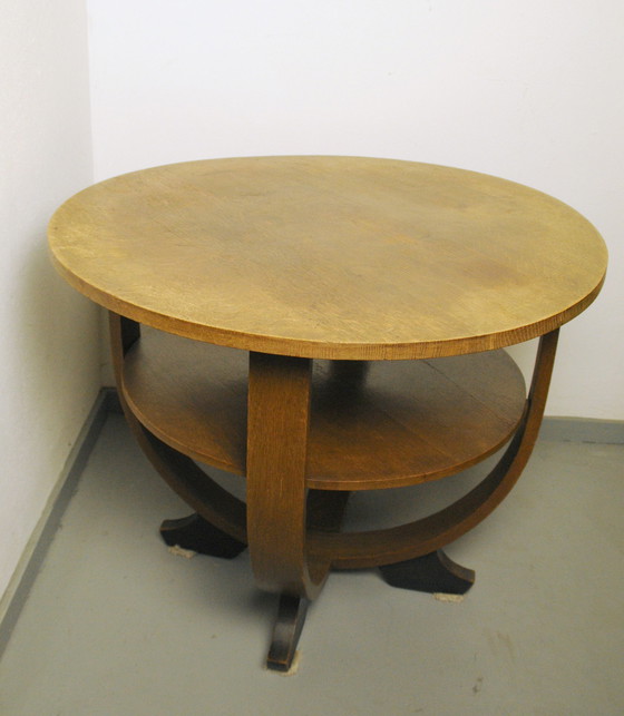 Image 1 of Art Deco coffee table Amsterdam School