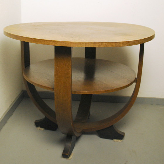 Image 1 of Art Deco coffee table Amsterdam School