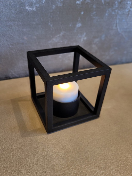 ByLassen Kubus 1 candlestick black