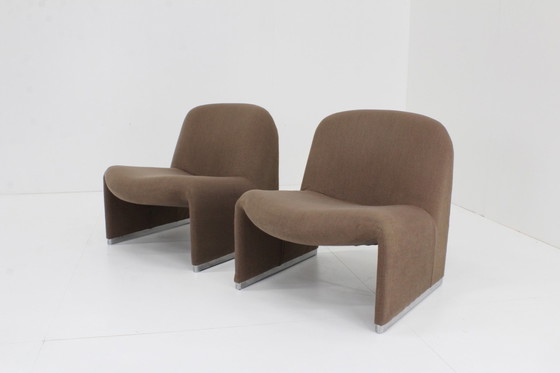 Image 1 of 2x Artifort Alky armchairs