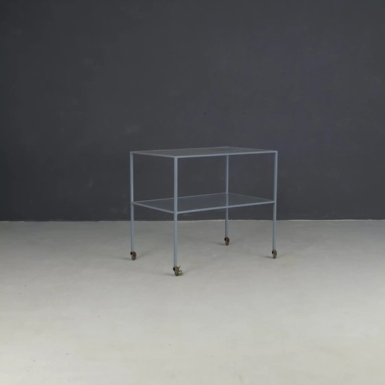 Image 1 of Artimeta steel serving trolley by Franco Campo & Carlo Graffi