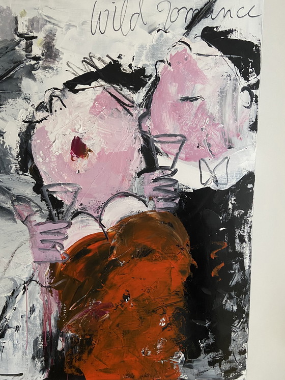 Image 1 of Gerdine Duijsens - Wild Romance schilderij