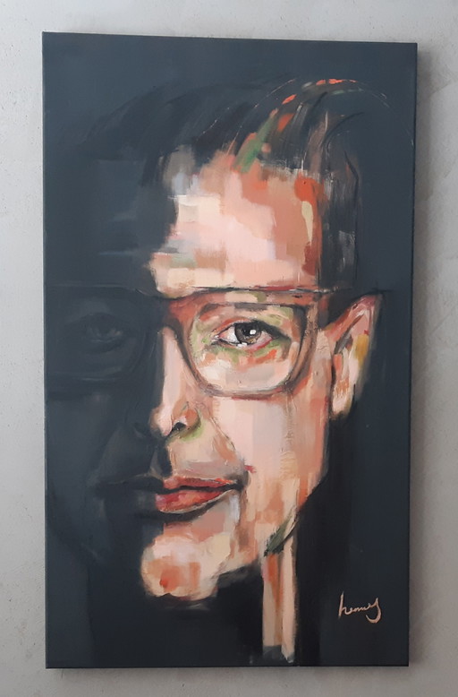 Jeff – schilderijen tekeningen, Canvas, Modern