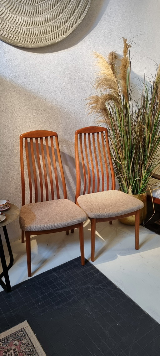 4x Preben Schou chair