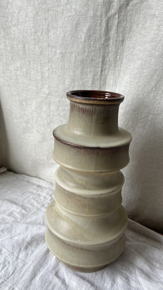 Image 1 of West germany Pagoda vase 38cm