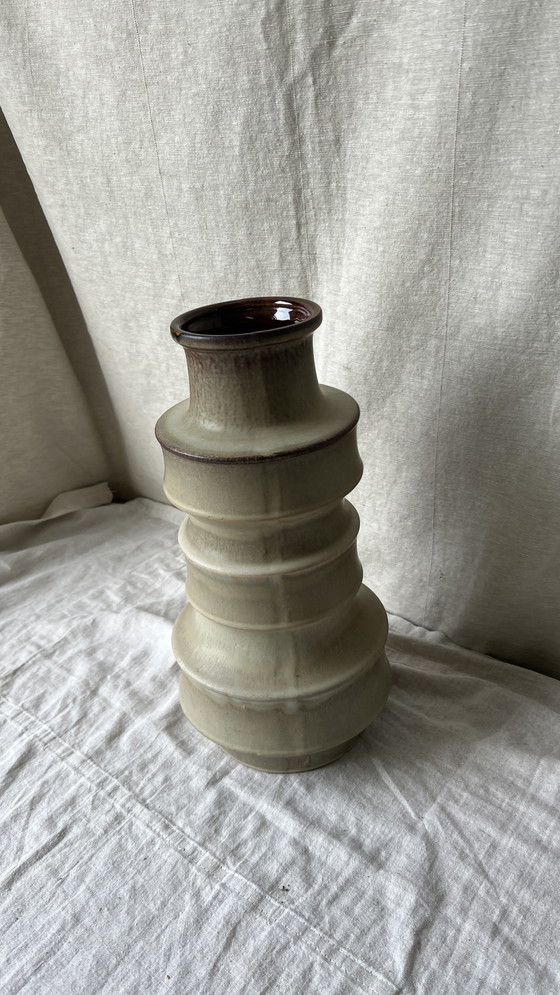 Image 1 of West germany Pagoda vase 38cm