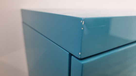 Image 1 of Cappellini hanging sideboard turquoise