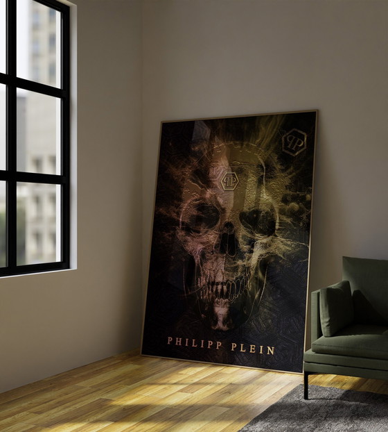 Image 1 of Lux Aeterna X Philipp Plein - Xxl Acrylic Glass 200X130Cm (Ori, 1983)
