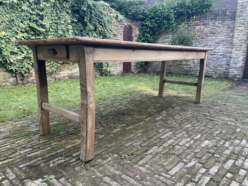 Farmers Table Dining Table Living Table French Antique