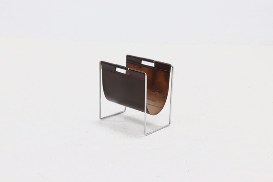 Image 1 of Vintage Brabantia Magazine Rack