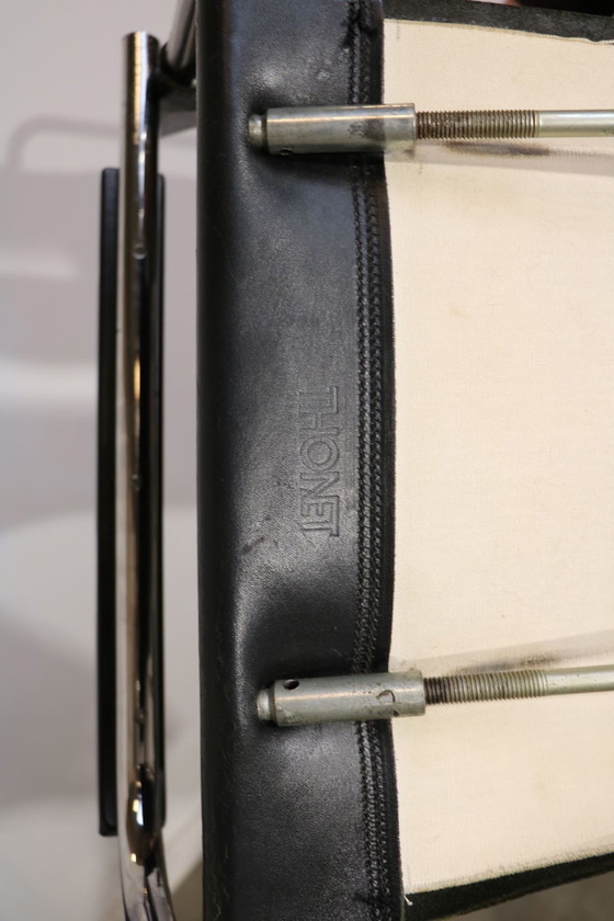 Image 1 of 5 sillas deslizantes Thonet S34 de Mart Stam