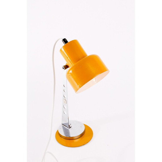 Image 1 of Vintage Hungarian Yellow Table Lamp - 1970s
