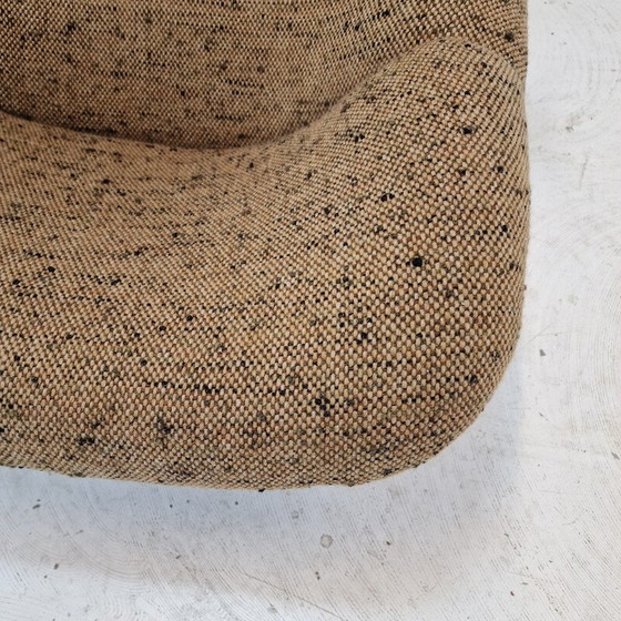 Image 1 of Poltrona vintage modello F518 in legno e metallo di Geoffrey Harcourt per Artifort, 1970