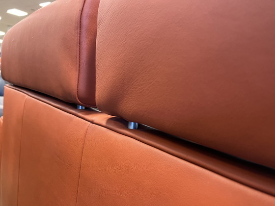 Image 1 of Jori Balance Sofa Cuir Terracotta