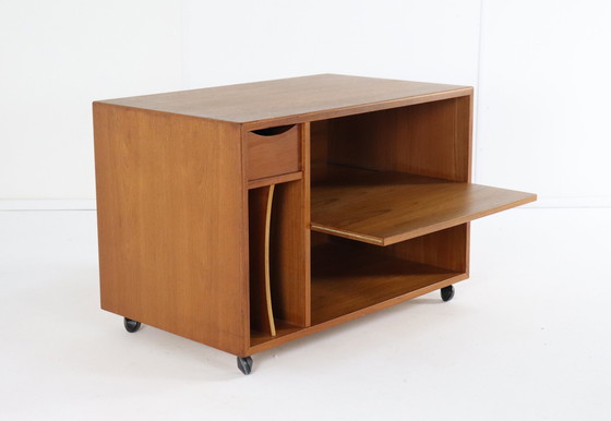 Image 1 of Carrello porta dischi di design danese 'Tasinge' Vintage