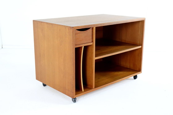 Image 1 of Carrello porta dischi di design danese 'Tasinge' Vintage