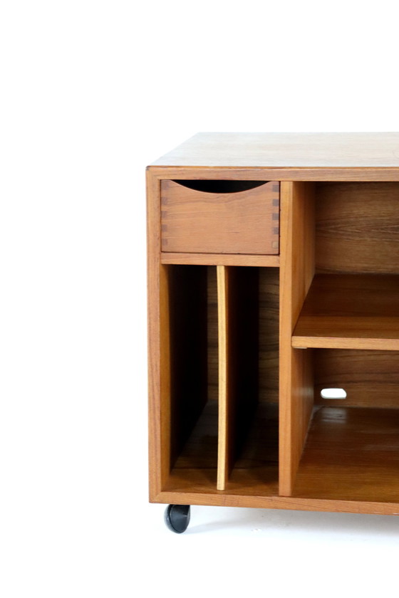 Image 1 of Carrello porta dischi di design danese 'Tasinge' Vintage