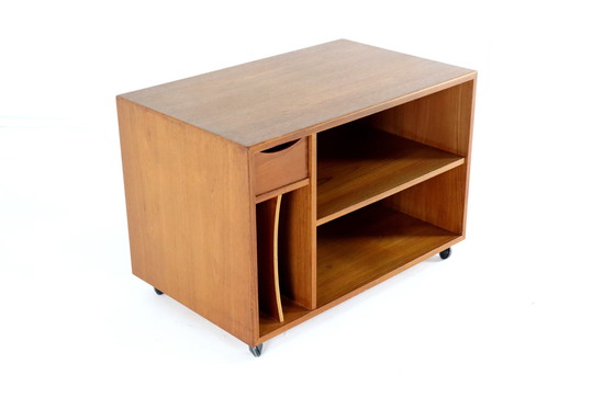 Image 1 of Carrello porta dischi di design danese 'Tasinge' Vintage