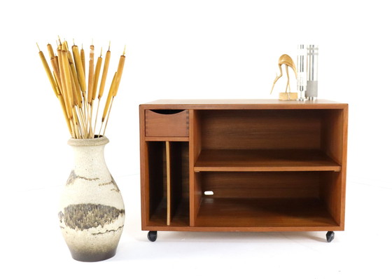 Image 1 of Carrello porta dischi di design danese 'Tasinge' Vintage