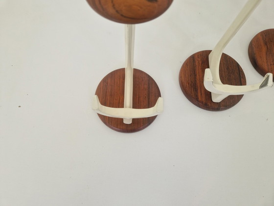 Image 1 of Schönbuch rosewood space age coat hooks