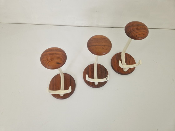 Image 1 of Schönbuch rosewood space age coat hooks