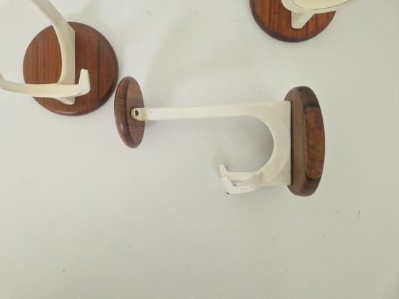 Image 1 of Schönbuch rosewood space age coat hooks