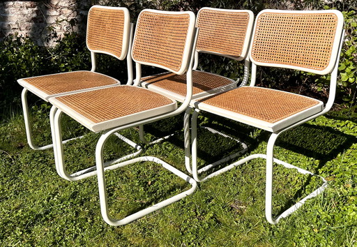 4x sedia da pranzo vintage