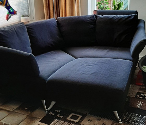 Image 1 of Rolf Benz 222 Design Corner Sofa With Love Seat