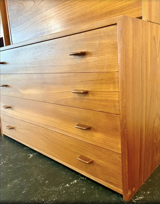 Image 1 of Hans J. Wegner RY-16 module shelf cabinet chest of drawers