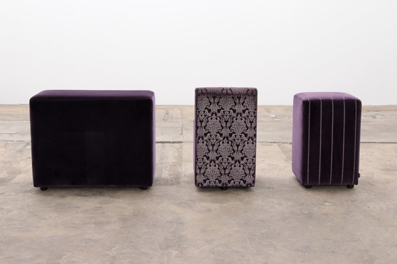 Image 1 of Johanson Velvet Modular Set - Perfect for Hotel or Waiting Room