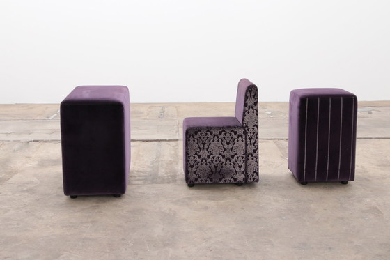 Image 1 of Johanson Velvet Modular Set - Perfect for Hotel or Waiting Room