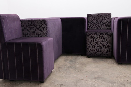 Image 1 of Johanson Velvet Modular Set - Perfect for Hotel or Waiting Room