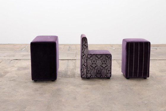 Image 1 of Johanson Velvet Modular Set - Perfect for Hotel or Waiting Room