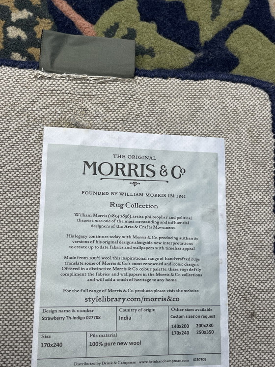 Image 1 of Brink & Campman Morris & Co Strawberry th rug