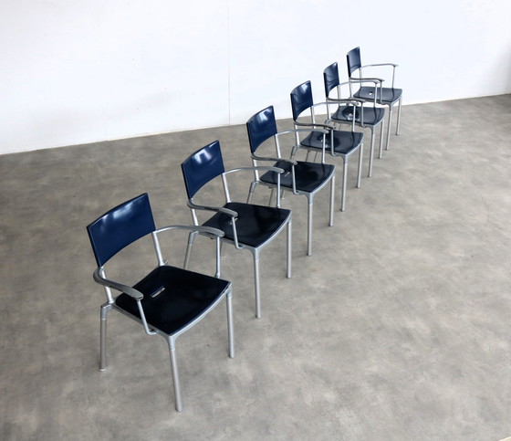 Image 1 of 6X Vintage Blitz Chairs