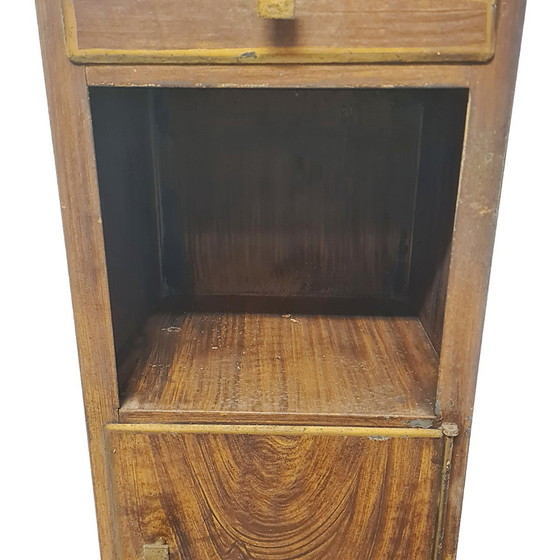 Image 1 of Mobiletto francese in finto legno e metallo, inizio XX secolo