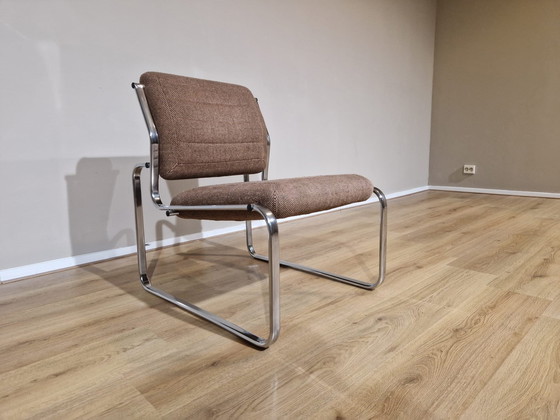 Image 1 of Sedia Vintage - Marrone - Tessuto - Design